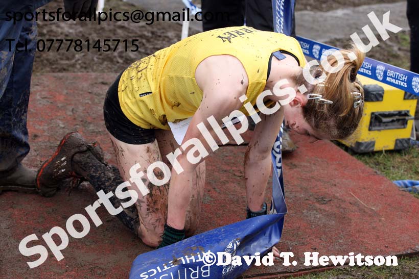 Senior womens 2018 British Inter Counties Cross Country Champs., Prestwold Hall, Loughborough. Photo: David T. Hewitson/Sports for All Pics